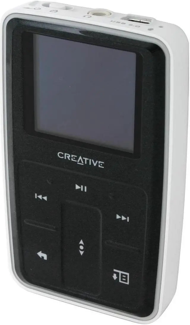 Alt view image 2 of 9 - Creative ZEN Microphoto Black 8GB MP3 Player
