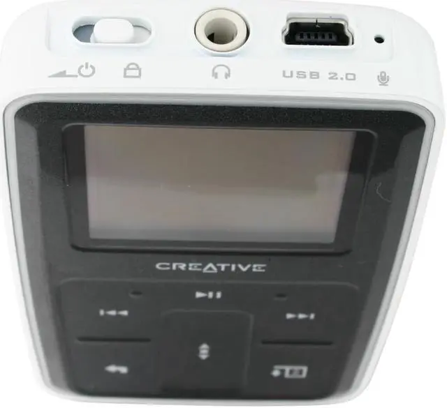 Alt view image 4 of 9 - Creative ZEN Microphoto Black 8GB MP3 Player