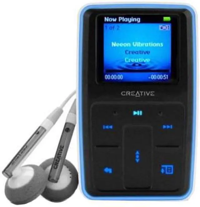 Main image of Creative ZEN Microphoto Black 8GB MP3 Player