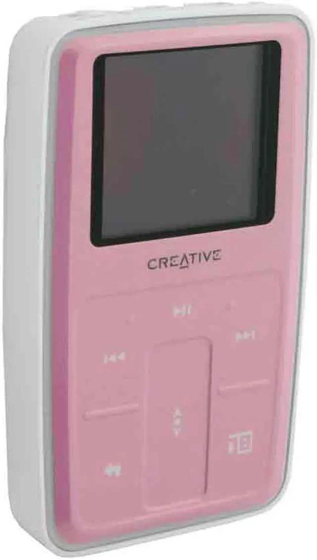 Alt view image 5 of 10 - Creative ZEN Microphoto Pink 8GB MP3 Player