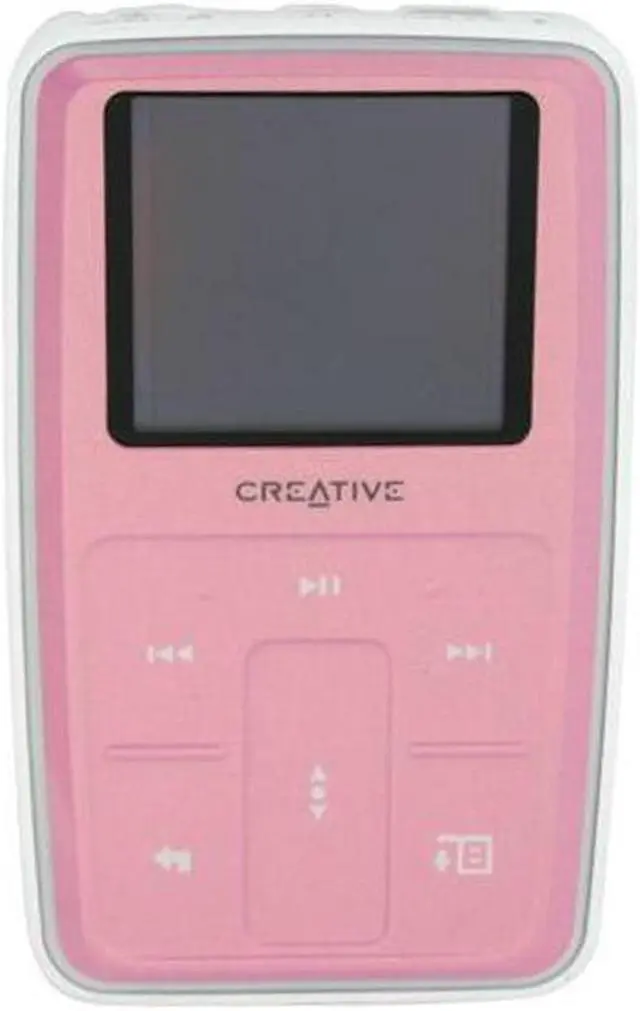 Alt view image 3 of 10 - Creative ZEN Microphoto Pink 8GB MP3 Player