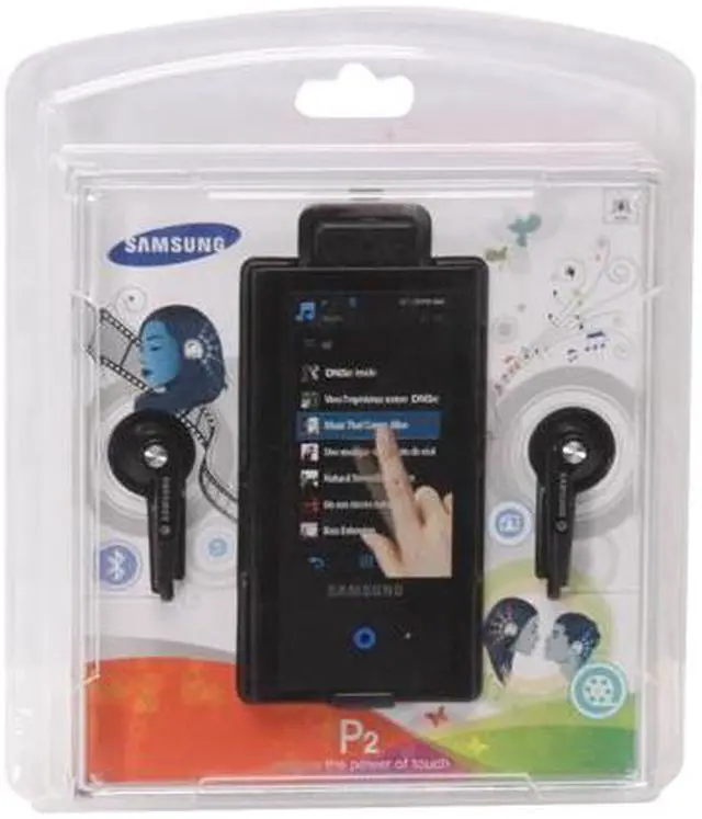 Alt view image 5 of 5 - SAMSUNG 3" Black 8GB MP3 Player YP-P2JCB