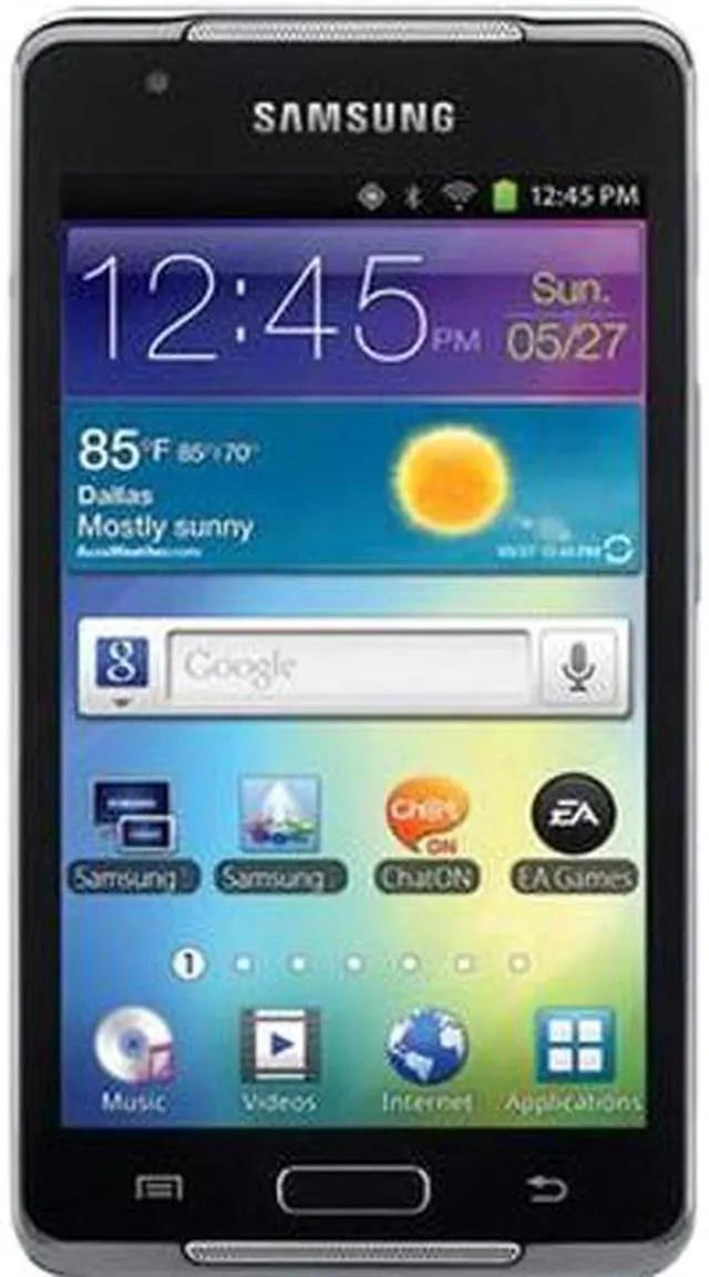 Main image of Samsung Galaxy Android Media Player 4.2 8GB Black - YP-GI1-CB8ARB