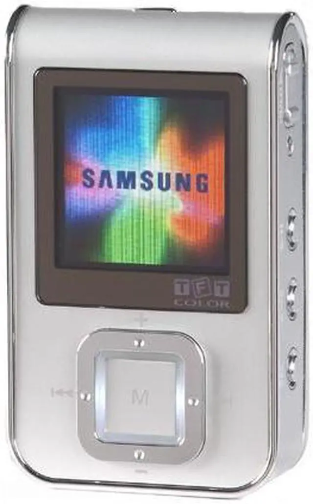 Main image of SAMSUNG Silver 1GB MP3 Player YP-T7JZ