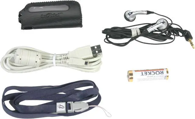Alt view image 8 of 8 - irOck! White 128MB MP3 Player irock! 830
