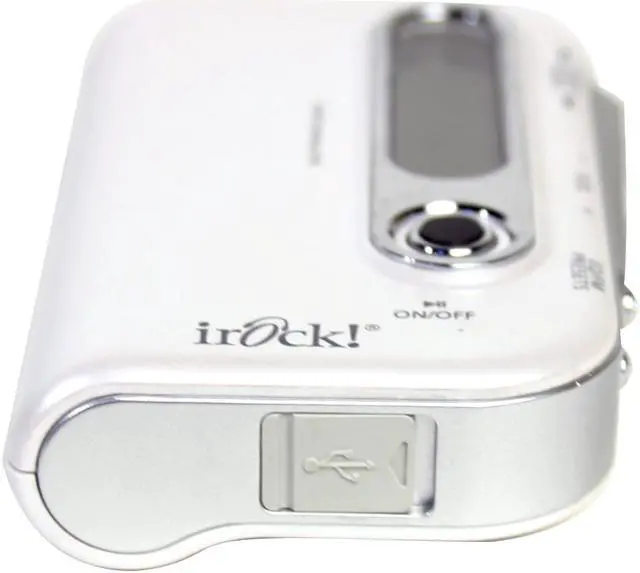 Alt view image 4 of 8 - irOck! White 128MB MP3 Player irock! 830