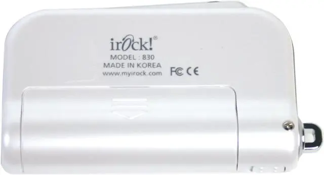 Alt view image 3 of 8 - irOck! White 128MB MP3 Player irock! 830