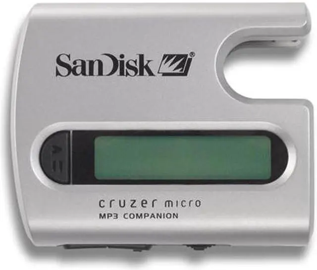 Main image of SanDisk Silver MP3 Player Cruer Micro MP3 Companion