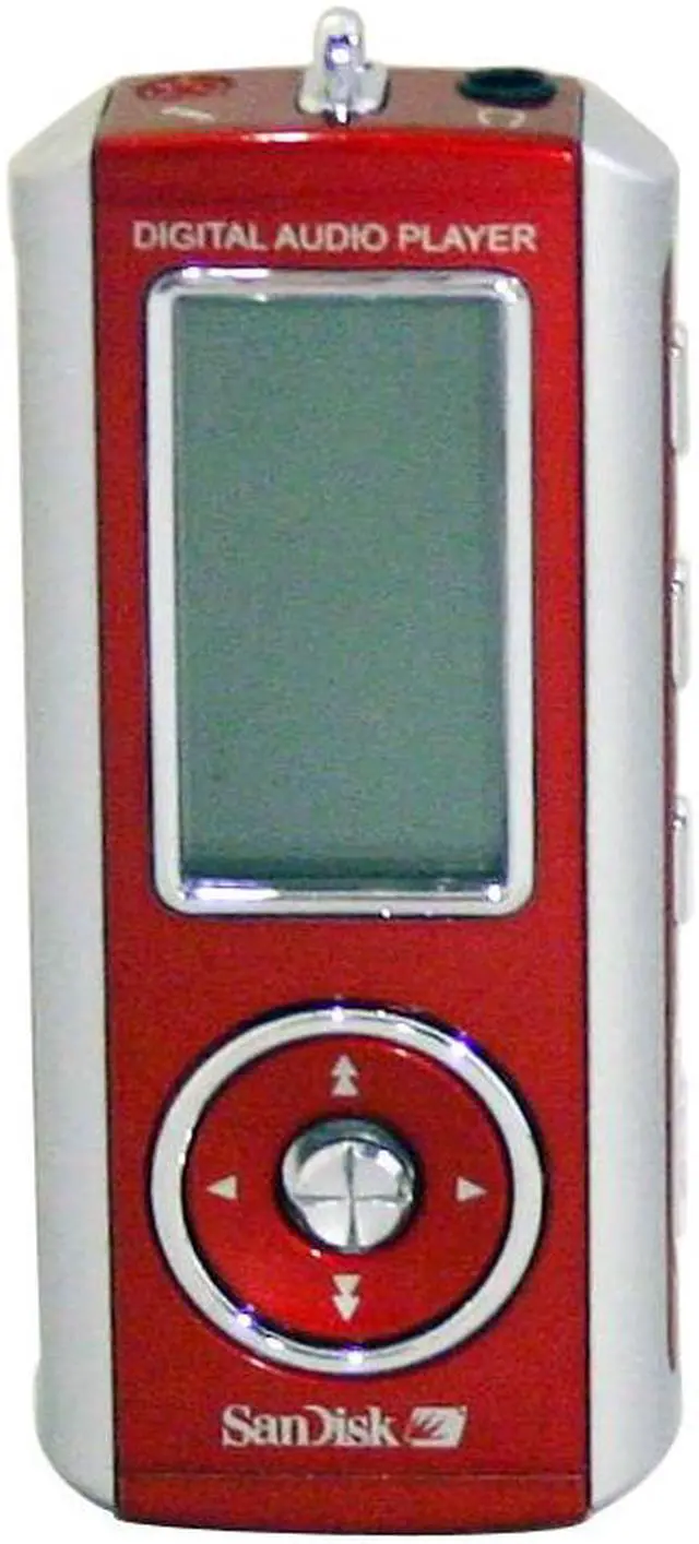 Main image of SanDisk Red 256MB MP3 Player SDMX-1-256-A18-RFB