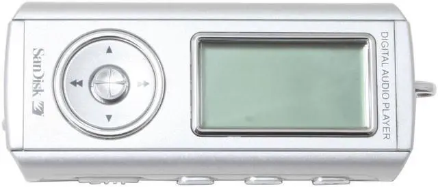 Alt view image 3 of 9 - SanDisk Silver 1GB MP3 Player SDMX1-1024R