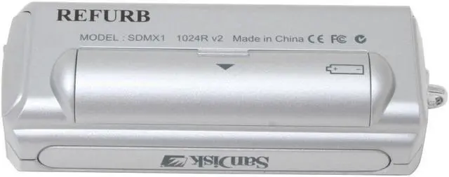 Alt view image 5 of 9 - SanDisk Silver 1GB MP3 Player SDMX1-1024R
