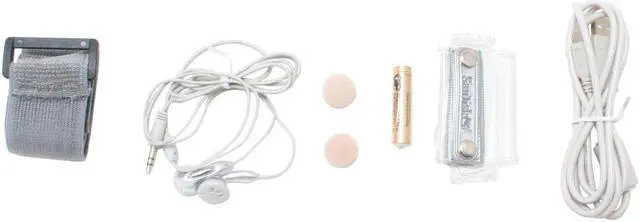 Alt view image 8 of 9 - SanDisk Silver 1GB MP3 Player SDMX1-1024R