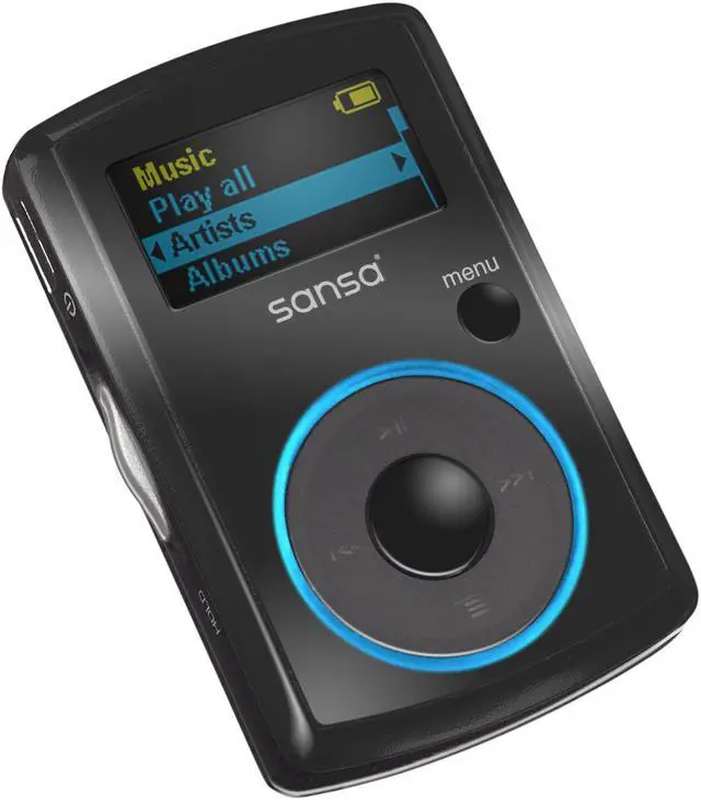 Alt view image 2 of 6 - SanDisk Sansa Clip 1.0" Black 2GB MP3 Player