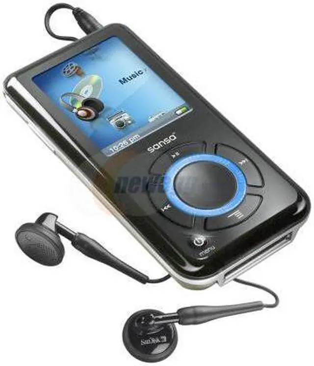 Main image of SanDisk Sansa e250 1.8" Black 2GB MP3 Player
