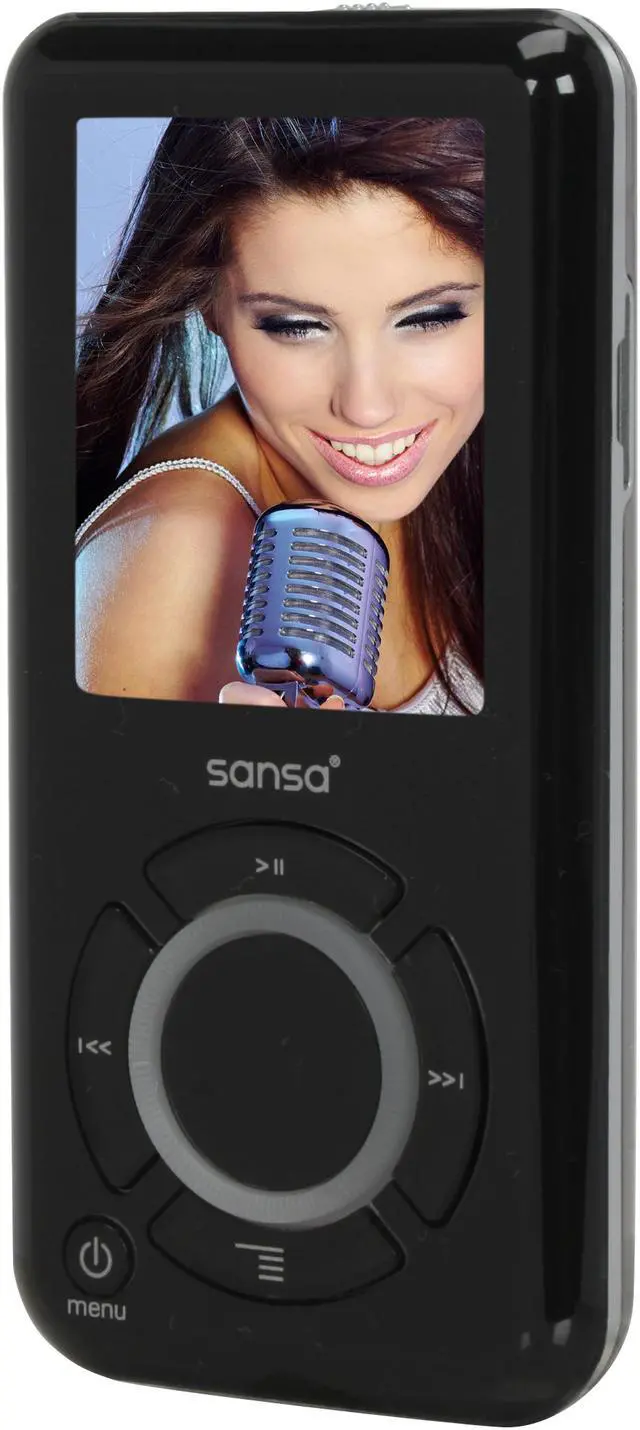 Alt view image 2 of 9 - SanDisk Sansa e250 1.8" Black 2GB MP3 Player
