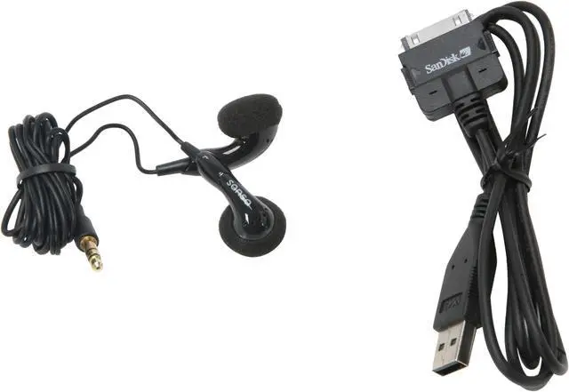 Alt view image 7 of 9 - SanDisk Sansa Fuze 1.9" Black 4GB MP3 / MP4 Player