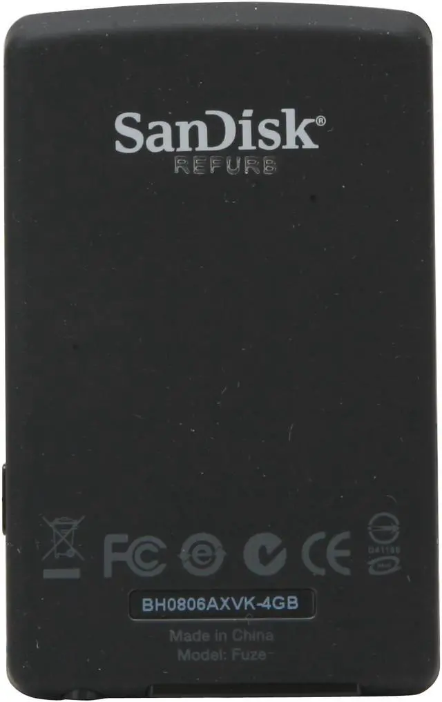 Alt view image 8 of 9 - SanDisk Sansa Fuze 1.9" Black 4GB MP3 / MP4 Player
