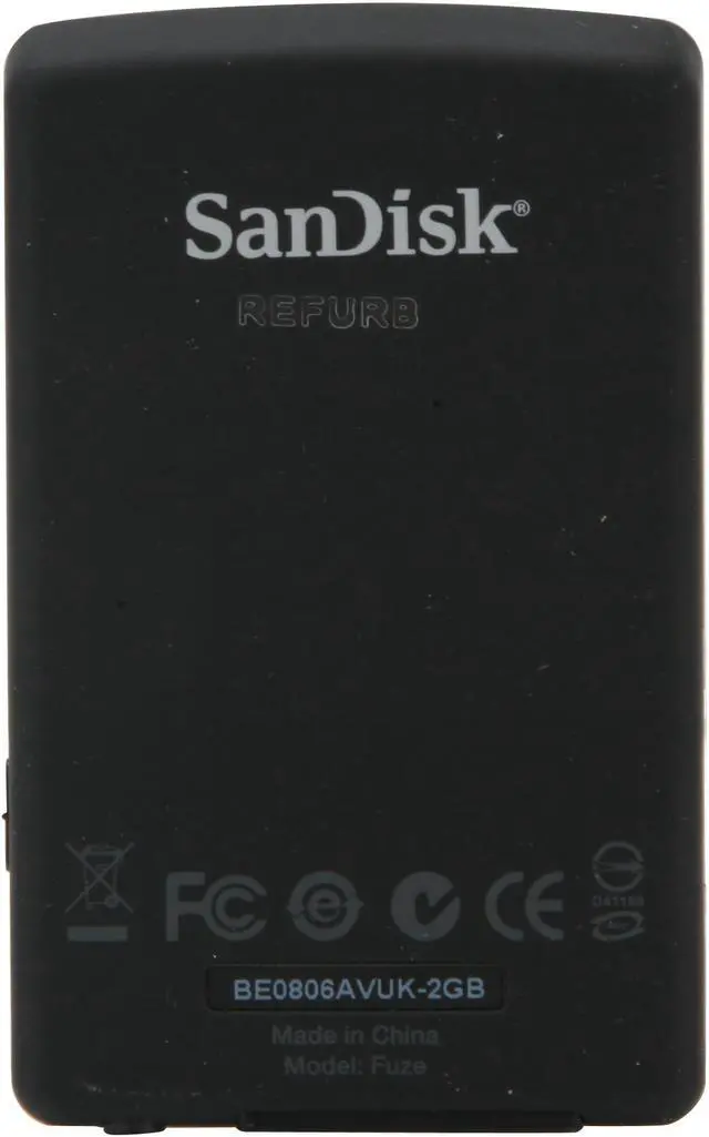 Alt view image 5 of 10 - SanDisk Sansa Fuze 1.9" Black 2GB MP3 / MP4 Player