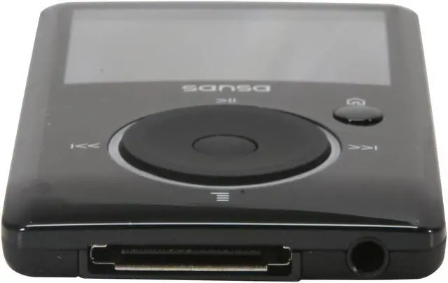 Alt view image 8 of 10 - SanDisk Sansa Fuze 1.9" Black 2GB MP3 / MP4 Player