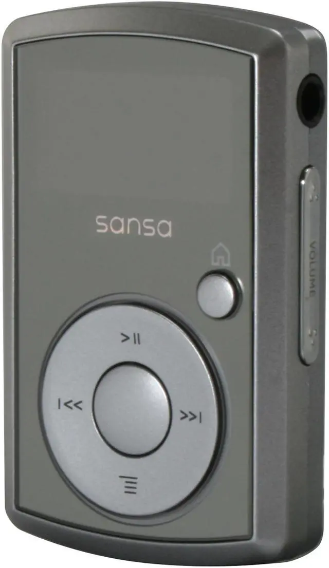 Main image of SanDisk Sansa Clip 1.0" Silver 4GB MP3 Player