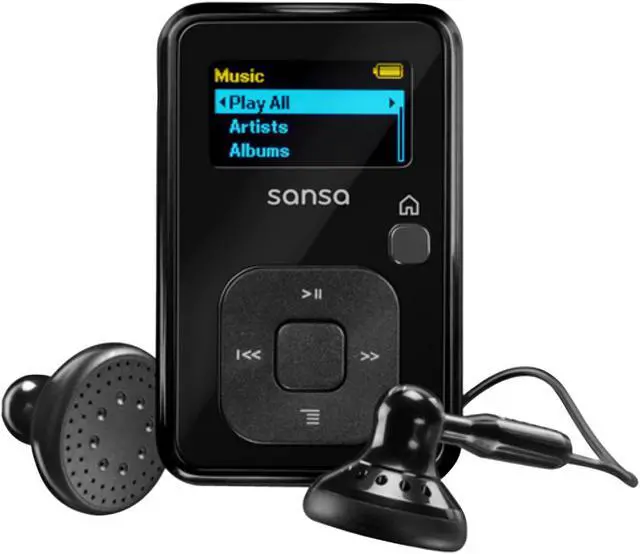 Alt view image 2 of 3 - SanDisk Sansa Clip+ 1.0" Black 4GB MP3 Player SDMX18R-004GK-A57
