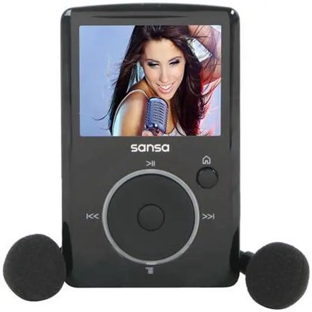 Main image of SanDisk Sansa Fuze 1.9" Black 4GB MP3 / MP4 Player