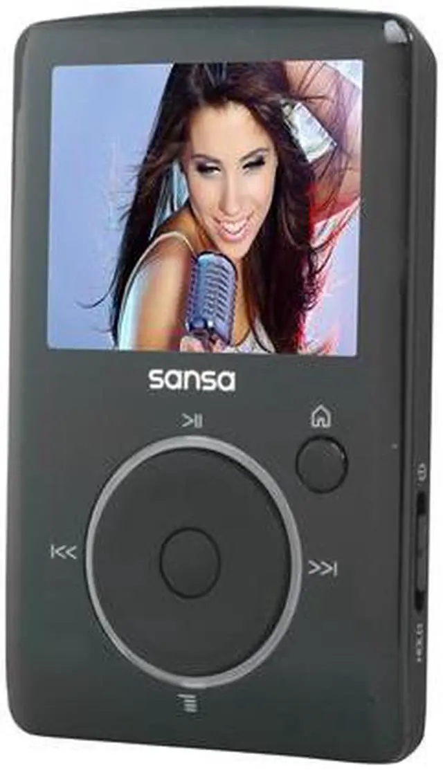 Alt view image 2 of 7 - SanDisk Sansa Fuze 1.9" Black 4GB MP3 / MP4 Player