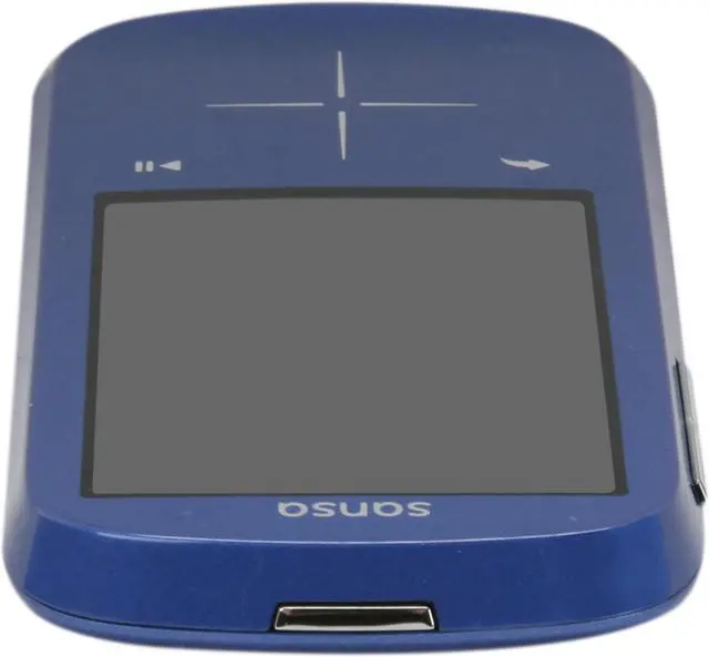 Alt view image 7 of 9 - SanDisk Sansa Fuze+ 2.4" Blue 4GB MP3 / MP4 Player SDMX20R-004GB-A57