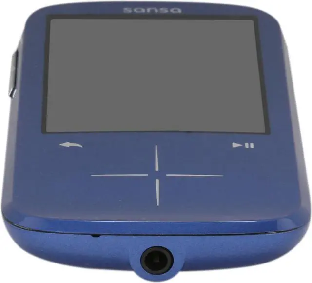 Alt view image 8 of 9 - SanDisk Sansa Fuze+ 2.4" Blue 4GB MP3 / MP4 Player SDMX20R-004GB-A57