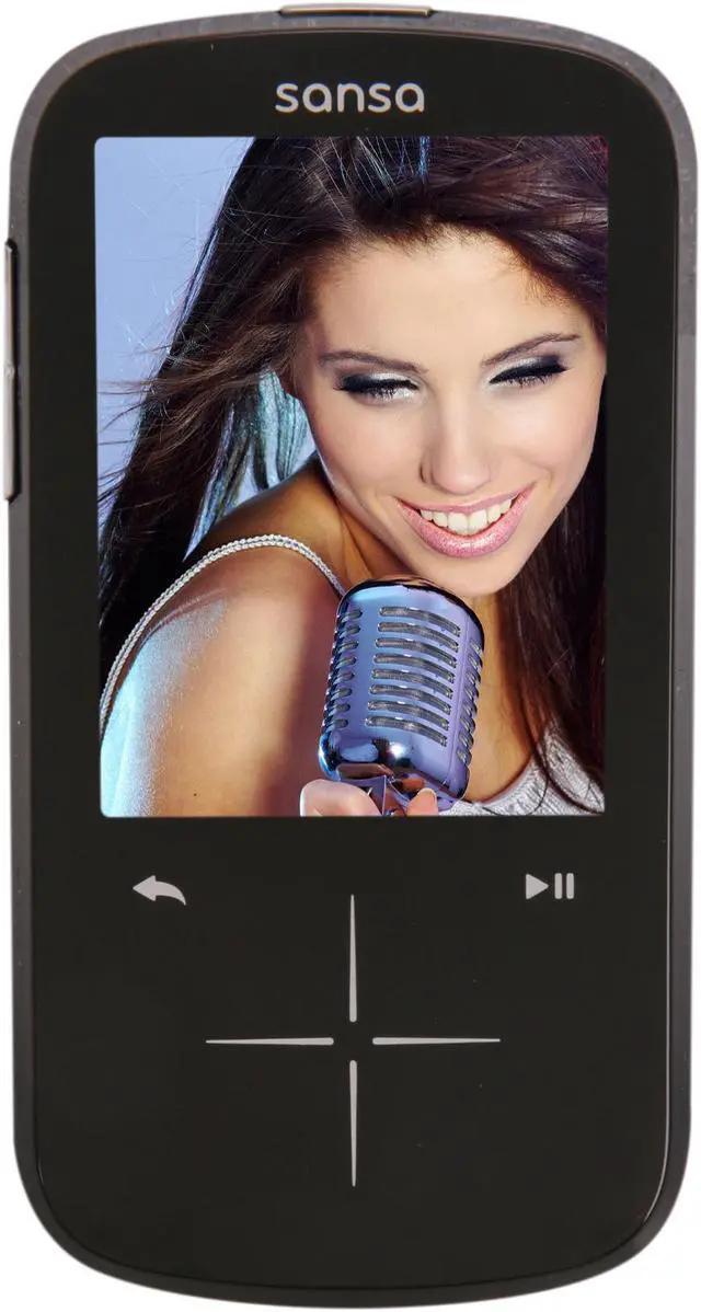 Main image of SanDisk Sansa Fuze+ 2.4" Black 8GB MP3 / MP4 Player SDMX20R-008GK-A57