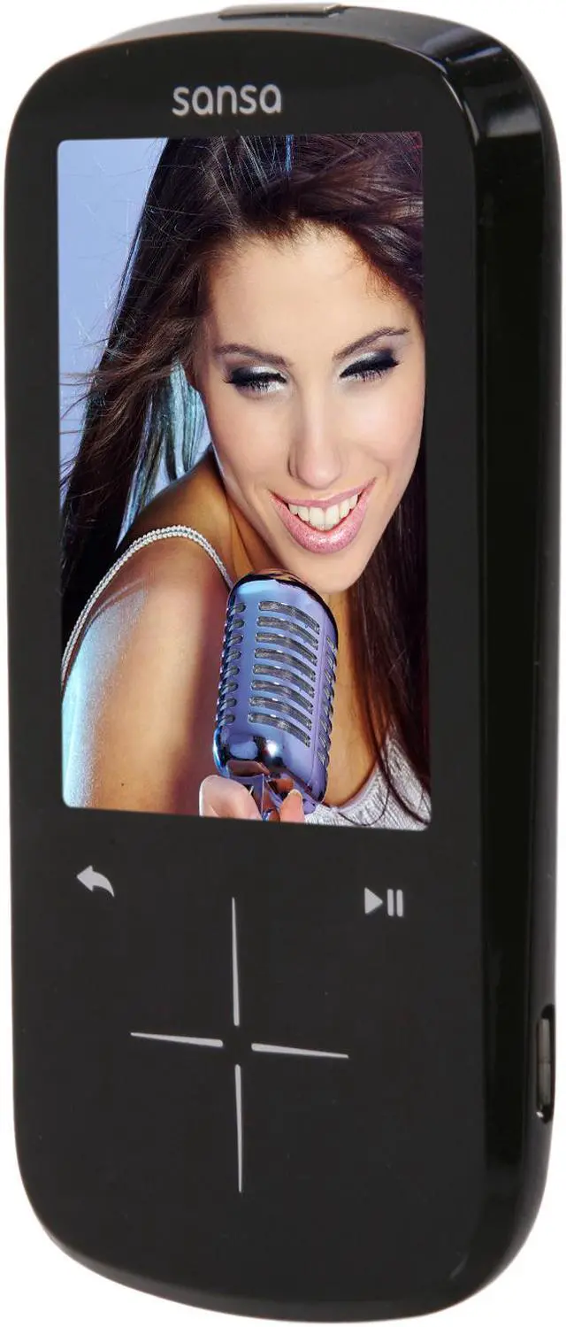 Alt view image 2 of 8 - SanDisk Sansa Fuze+ 2.4" Black 8GB MP3 / MP4 Player SDMX20R-008GK-A57