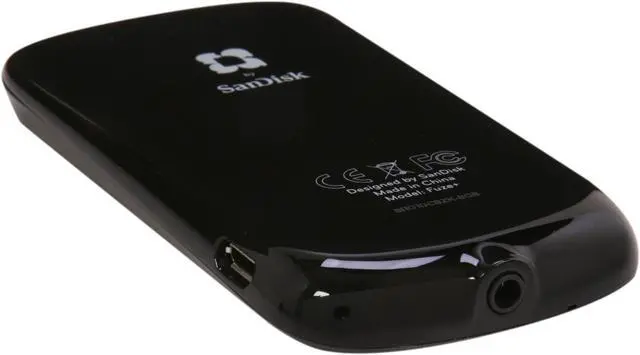 Alt view image 5 of 8 - SanDisk Sansa Fuze+ 2.4" Black 8GB MP3 / MP4 Player SDMX20R-008GK-A57