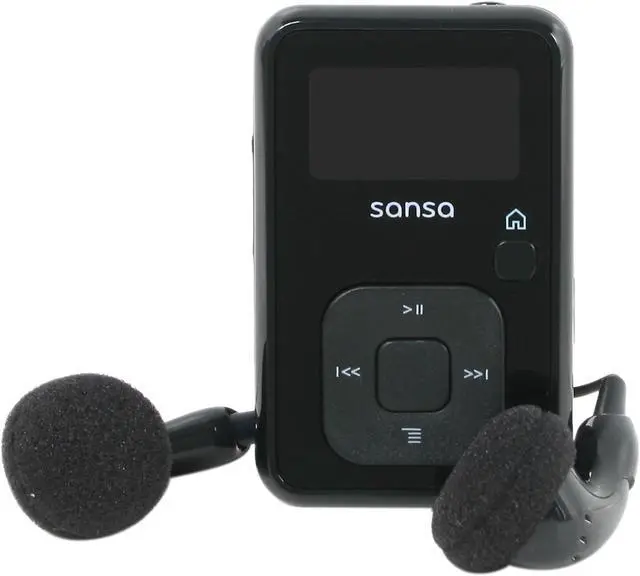 Main image of SanDisk Sansa Clip+ 1.0" Black 4GB MP3 Player SDMX18R-004GK-A57