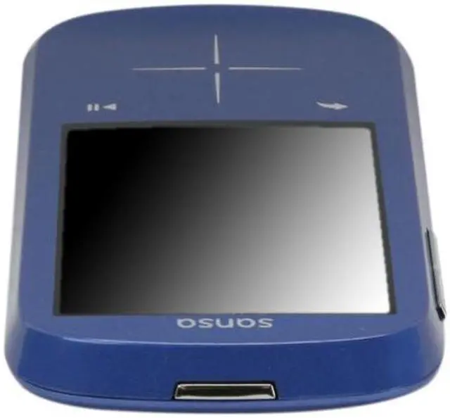 Alt view image 6 of 8 - SanDisk Sansa Fuze+ 2.4" Blue 4GB MP3 Player