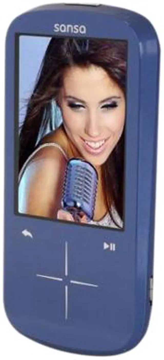 Main image of SanDisk Sansa Fuze+ 2.4" Blue 4GB MP3 Player