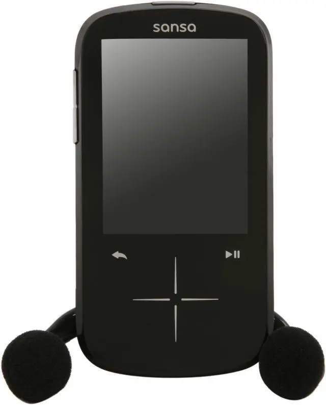 Alt view image 2 of 9 - SanDisk Sansa Fuze+ 2.4" Black 8GB MP3 Player SDMX20R-008GK-A57R