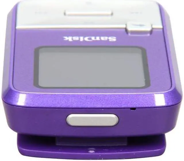 Alt view image 5 of 8 - SanDisk Sansa Clip Zip 1.1" Purple 4GB MP3 Player SDMX22-004G-A57P