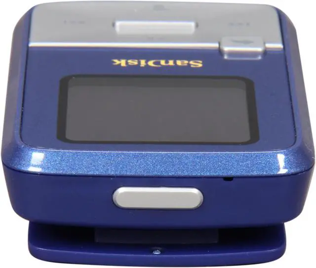 Alt view image 5 of 8 - SanDisk Sansa Clip Zip 1.1" Blue 4GB MP3 Player SDMX22-004G-A57B