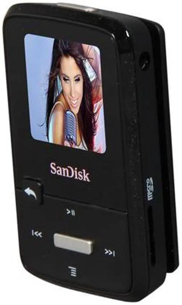 Alt view image 2 of 7 - SanDisk Sansa Clip Zip 1.1" Black 8GB MP3 Player SDMX22-008G-A57K