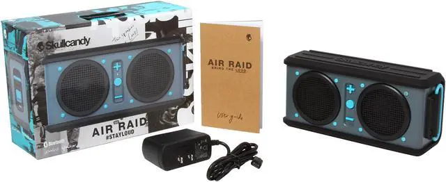 Alt view image 6 of 6 - SkullCandy S7ARFW-422 Air Raid Bluetooth Speaker for Bluetooth-Enabled Devices