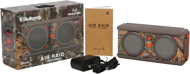 Alt view image 6 of 6 - SkullCandy S7ARFW-424 Air Raid Bluetooth Speaker for Bluetooth-Enabled Devices