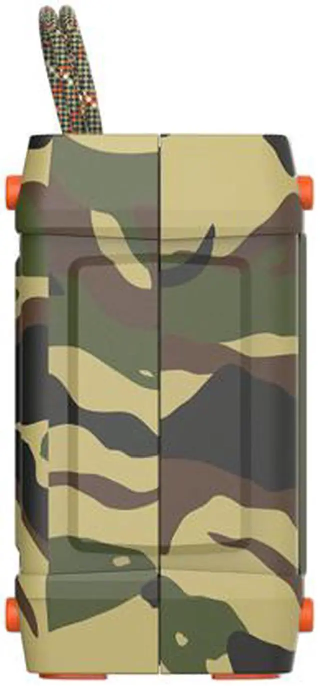 Alt view image 5 of 6 - SkullCandy S7SHHW-473 Shrapnel Water-resistant Drop-proof Bluetooth Portable Speaker with On-Board Mic