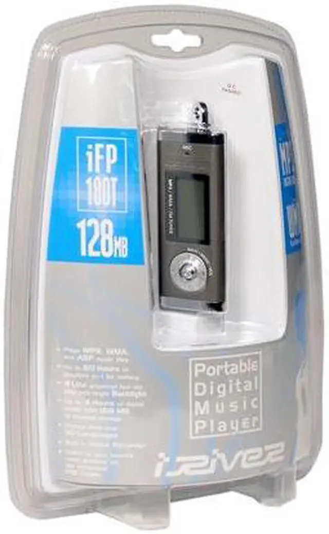 Alt view image 4 of 4 - iRiver Gray 128MB MP3 Player iFP-180T