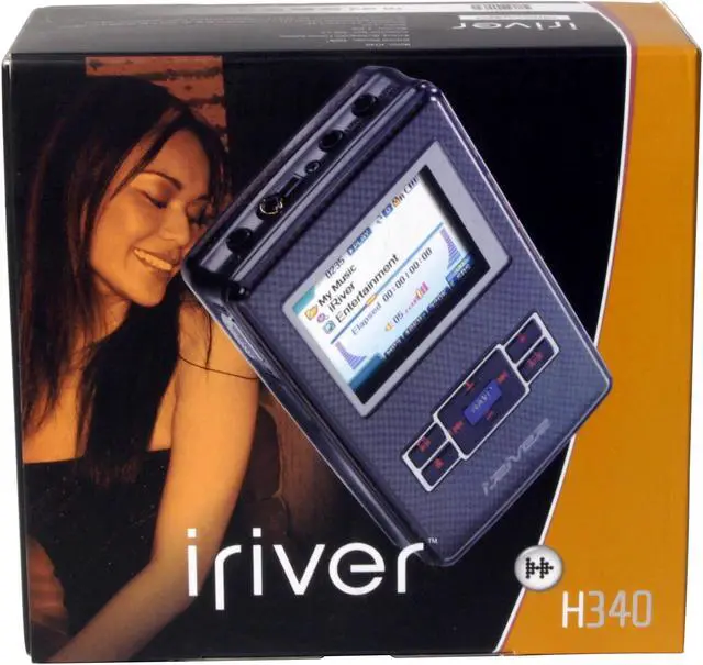 Alt view image 5 of 5 - iRiver Black 40GB MP3 Player H340
