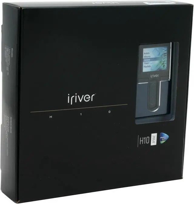 Alt view image 8 of 9 - iRiver H10 1.8" Blue 20GB MP3 Player H10BLUE20GB