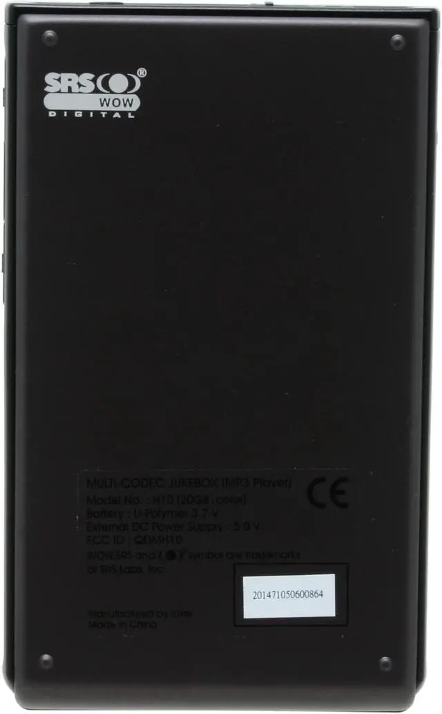 Alt view image 7 of 9 - iRiver H10 1.8" Gray 20GB MP3 Player H10GREY20GB