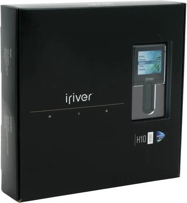 Alt view image 9 of 9 - iRiver H10 1.8" Gray 20GB MP3 Player H10GREY20GB