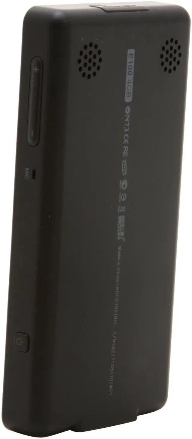 Alt view image 4 of 13 - iRiver E100 2.4" Black 4GB MP3 / MP4 Player