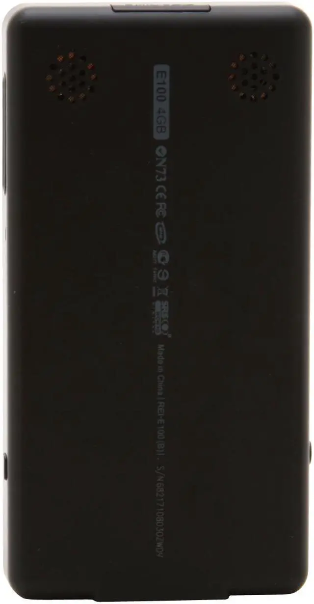 Alt view image 5 of 13 - iRiver E100 2.4" Black 4GB MP3 / MP4 Player