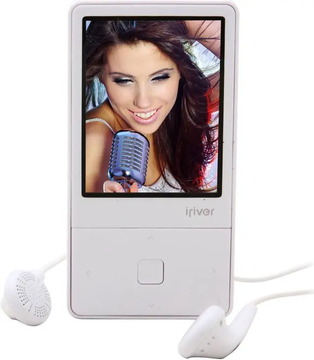 Main image of iRiver E100 2.4" White 4GB MP3 / MP4 Player